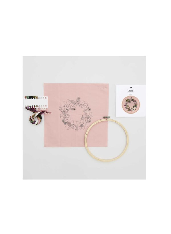 Stickpackung vorgezeichnet Christrosen – Bild 3
