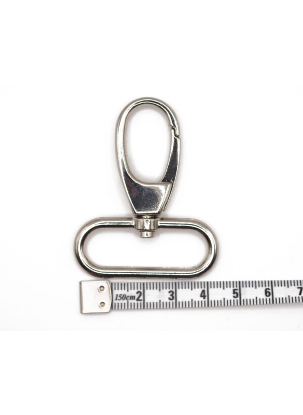 Karabiner 4cm silber – Bild 2