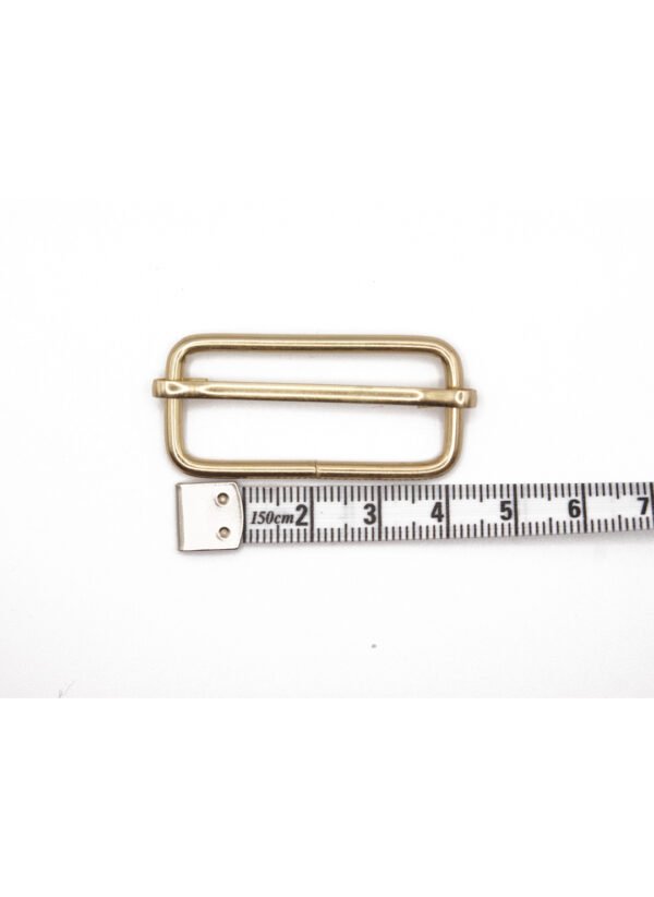 Leiterschnalle 4cm gold – Bild 2